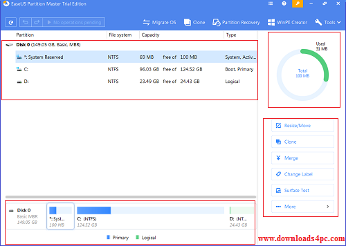 easeus partition manager full version